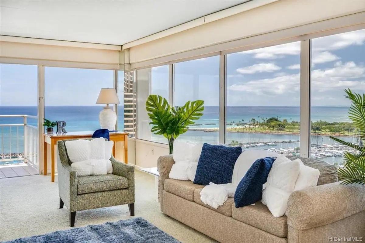 Апарт отель Ilikai #1743 Panoramic Views On Waikiki Beach Гонолулу Экстерьер фото